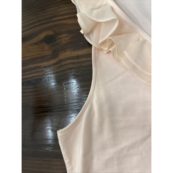 Ralph Lauren Shirt Blouse Top Womens Pink V-Neck Sleeveless Cotton Size XL - Picture 5 of 7